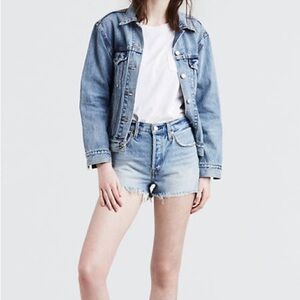 Levi’s 501 Button Fly Cutoff Shorts Size 25